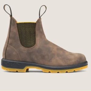 Blundstone Women’s Boot- rustic brown/mustard yellow